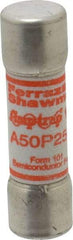 Ferraz Shawmut - 450 VDC, 500 VAC, 25 Amp, Fast-Acting Semiconductor/High Speed Fuse - Clip Mount, 50.8mm OAL, 100 at AC, 79 at DC kA Rating, 9/16" Diam - Makers Industrial Supply