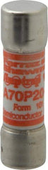 Ferraz Shawmut - 650 VDC, 700 VAC, 20 Amp, Fast-Acting Semiconductor/High Speed Fuse - Clip Mount, 50.8mm OAL, 100 at AC/DC kA Rating, 9/16" Diam - Makers Industrial Supply