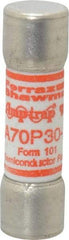 Ferraz Shawmut - 650 VDC, 700 VAC, 30 Amp, Fast-Acting Semiconductor/High Speed Fuse - Clip Mount, 50.8mm OAL, 100 at AC/DC kA Rating, 9/16" Diam - Makers Industrial Supply