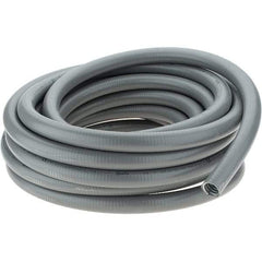 Made in USA - 1" Trade Size, 50' Long, Flexible Liquidtight Conduit - Steel - Makers Industrial Supply