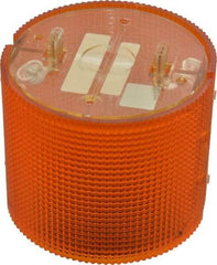 Federal Signal Corp - Incandescent Lamp, Amber, Flashing and Steady, Stackable Tower Light Module - 120 VAC, 0.13 Amp, 1 NEMA Rated, Base Mount - Makers Industrial Supply