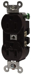 Hubbell Wiring Device-Kellems - Straight Blade Receptacles   Receptacle Type: Duplex Receptacle    Grade: Specification - Makers Industrial Supply