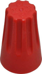 3M - 2, 14 to 3, 10 AWG, 600 Volt, Fire Resistant, Standard Twist on Wire Connector - Red, 221°F - Makers Industrial Supply