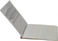 3M - 120 Label, 3/4 Inch Long x 1-3/4 Inch Wide, Write On Book - White Background, Self Laminated - Makers Industrial Supply