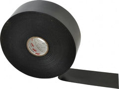 3M - 2" x 100', Black Vinyl Electrical Tape - Series 51, 20 mil Thick, 40 Lb./Inch Tensile Strength - Makers Industrial Supply