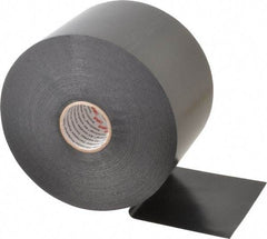 3M - 4" x 100', Black Vinyl Electrical Tape - Series 51, 20 mil Thick, 575 V/mil Dielectric Strength, 40 Lb./Inch Tensile Strength - Makers Industrial Supply