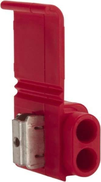 3M - 22 to 16 AWG, Red, IDC, Pigtail Quick Splice Connector - 2 to 3 Wires - Makers Industrial Supply