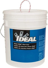 Ideal - 2,200 Ft. Long, Polyline Pulling Line - 500 Lb. Breaking Strength - Makers Industrial Supply