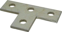 Thomas & Betts - Zinc Dichromate Steel Flat Plate Strut Fitting - Used with Joining Metal Framing Channel & Strut - Makers Industrial Supply