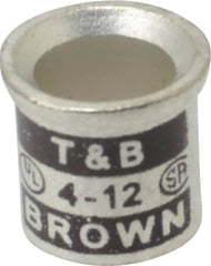 Thomas & Betts - (3) 8 to (1) 4 with (2) 10 AWG Bullet Connector - Brown Insulation - Makers Industrial Supply