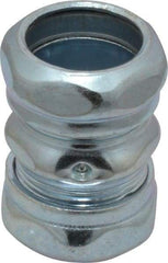 Thomas & Betts - 3/4" Trade, Steel Compression EMT Conduit Coupling - Noninsulated - Makers Industrial Supply