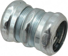 Thomas & Betts - 1" Trade, Steel Compression EMT Conduit Coupling - Noninsulated - Makers Industrial Supply