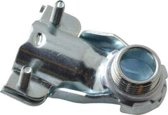 Thomas & Betts - 1/2" Trade, Steel Squeeze Clamp 90° FMC Conduit Connector - Noninsulated - Makers Industrial Supply