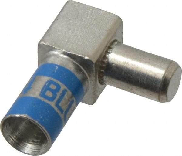 Thomas & Betts - 600 Volt, 6 AWG, Male Pigtail Connector - 1/2 Inch Long Wire Strip, Blue, CSA Certified, RoHS Compliant, UL File Y - Makers Industrial Supply