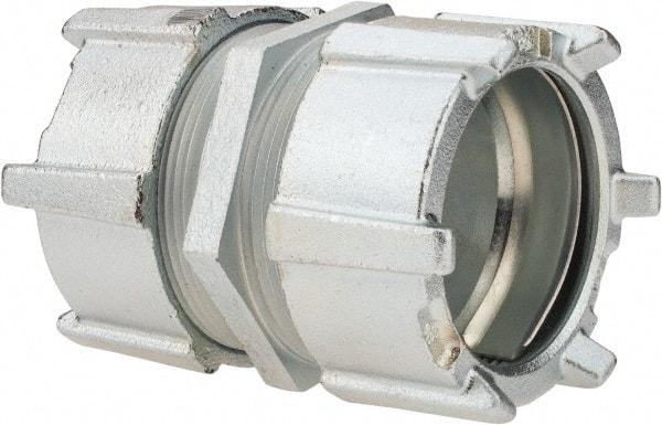 Thomas & Betts - 2-1/2" Trade, Malleable Iron Compression Rigid/Intermediate (IMC) Conduit Coupling - Noninsulated - Makers Industrial Supply