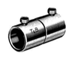 Thomas & Betts - 1-1/2" Trade, Steel Set Screw Rigid/Intermediate (IMC) Conduit Coupling - Noninsulated - Makers Industrial Supply