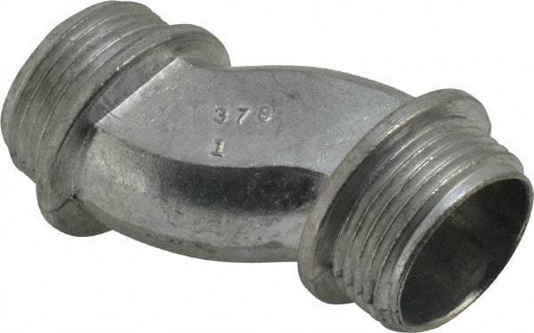 Thomas & Betts - 1" Trade, Die Cast Zinc Threaded Rigid/Intermediate (IMC) Conduit Nipple - Noninsulated - Makers Industrial Supply