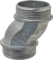 Thomas & Betts - 1-1/2" Trade, Die Cast Zinc Threaded Rigid/Intermediate (IMC) Conduit Nipple - Noninsulated - Makers Industrial Supply