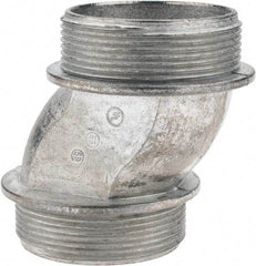 Thomas & Betts - 2" Trade, Die Cast Zinc Threaded Rigid/Intermediate (IMC) Conduit Nipple - Noninsulated - Makers Industrial Supply