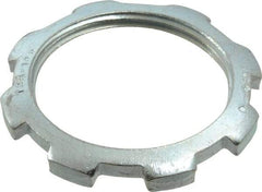 Thomas & Betts - 1-1/2" Trade, Steel Threaded Rigid/Intermediate (IMC) Conduit Locknut - Noninsulated - Makers Industrial Supply