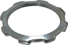 Thomas & Betts - 2" Trade, Steel Threaded Rigid/Intermediate (IMC) Conduit Locknut - Noninsulated - Makers Industrial Supply