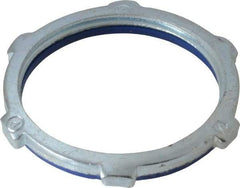 Thomas & Betts - 1-1/2" Trade, Steel Threaded Rigid/Intermediate (IMC) Conduit Locknut - Noninsulated - Makers Industrial Supply