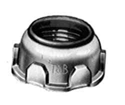 Thomas & Betts - 3/4" Trade, Steel Threaded Rigid/Intermediate (IMC) Conduit Bushing - Partially Insulated - Makers Industrial Supply