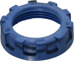 Thomas & Betts - 1-1/4" Trade, Plastic Threaded Rigid/Intermediate (IMC) Conduit Bushing - Insulated - Makers Industrial Supply