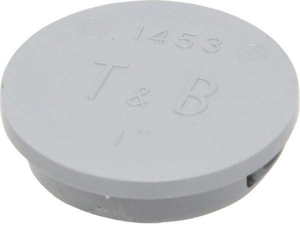 Thomas & Betts - 1" Conduit, Electrical Enclosure Thermoplastic Knockout Plug - For Use with Rigid/IMC Conduit, CSA File 4484/CSA LR589/NFPA 70/RoHS Compliant/UL 514B/UL File E13938 - Makers Industrial Supply