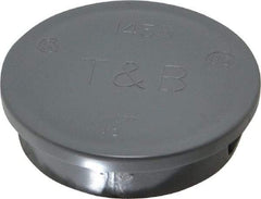 Thomas & Betts - 1-1/2" Conduit, Electrical Enclosure Thermoplastic Knockout Plug - For Use with Rigid/IMC Conduit, CSA File 4484/CSA LR589/NFPA 70/RoHS Compliant/UL 514B/UL File E13938 - Makers Industrial Supply