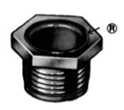 Thomas & Betts - 3-1/2" Trade, Malleable Iron Threaded Rigid/Intermediate (IMC) Conduit Nipple - Insulated - Makers Industrial Supply