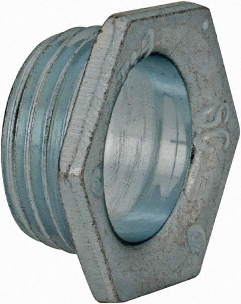 Thomas & Betts - 1/2" Trade, Steel Threaded Rigid/Intermediate (IMC) Conduit Nipple - Noninsulated - Makers Industrial Supply