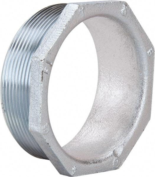 Thomas & Betts - 4" Trade, Malleable Iron Threaded Rigid/Intermediate (IMC) Conduit Nipple - Noninsulated - Makers Industrial Supply