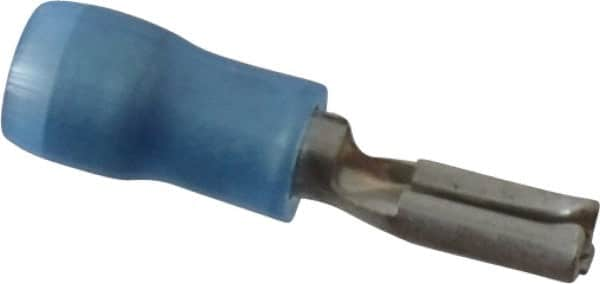 Thomas & Betts - 16 to 14 AWG, Nylon, Fully Insulated, Female Wire Disconnect - 0.11 Inch Wide Tab, Blue, RoHS Compliant, UL 94 V-2 - Makers Industrial Supply