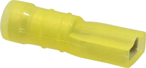 Thomas & Betts - 12 to 10 AWG, Nylon, Fully Insulated, Female Wire Disconnect - 1/4 Inch Wide Tab, Yellow, CSA Certified, RoHS Compliant, UL 94 V-2, UL File E66716, UL Listed - Makers Industrial Supply