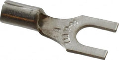 Thomas & Betts - #8 Stud, 18 to 14 AWG Compatible, Noninsulated, Crimp Connection, Standard Fork Terminal - Makers Industrial Supply