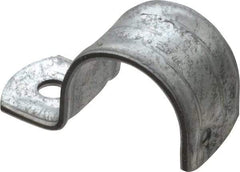 Thomas & Betts - 1" Pipe, Steel, Zinc Plated" Pipe or Conduit Strap - 1 Mounting Hole - Makers Industrial Supply