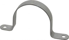 Thomas & Betts - 4 Pipe, Steel, Zinc Plated Pipe or Conduit Strap - 2 Mounting Holes - Makers Industrial Supply