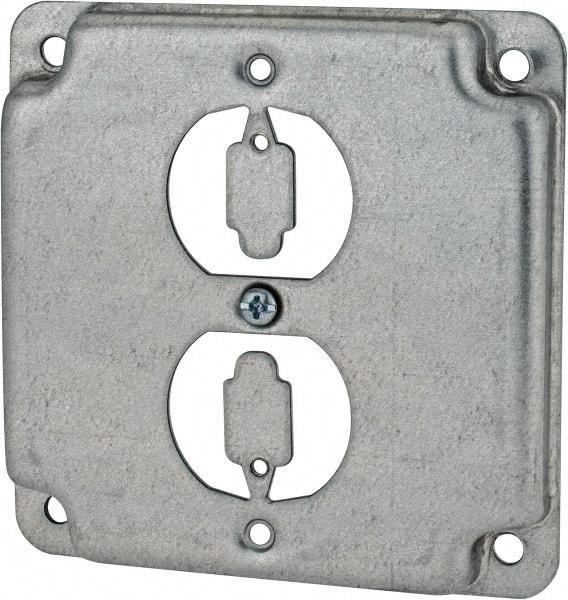 Thomas & Betts - Electrical Outlet Box Steel Surface Cover - Makers Industrial Supply