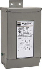 Sola/Hevi-Duty - 1 Phase, 240-480 Volt Input, 120/240 Volt Output, 60 Hz, 0.5 kVA, General Purpose Transformer - 4, 12, 3R, 4X NEMA Rating, 239°F Temp Rise, 6 Inch Wide x 5 Inch Deep x 10 Inch High, Indoor, Outdoor, Wall Mount - Makers Industrial Supply