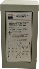 Sola/Hevi-Duty - 120/240 Input Volt, 12/24 Output Volt, 60 Hz, Buck Boost Transformer - 1 Phase, 4 Inch Wide x 4 Inch Deep, cULus Listed E77014 - Makers Industrial Supply