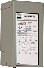 Sola/Hevi-Duty - 120/240 Input Volt, 16/32 Output Volt, 60 Hz, Buck Boost Transformer - 1 Phase, 4 Inch Wide x 4 Inch Deep x 8 Inch High, cULus Listed E77014 - Makers Industrial Supply