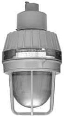 Hubbell Killark - 120 VAC, 13 Watt, Compact Fluorescent Hazardous Location Light Fixture - Explosionproof, Corrosion, Dirt, Moisture & Vibration Resistant, Aluminum Housing, 7-7/16" Wide x 14-5/16" High - Makers Industrial Supply