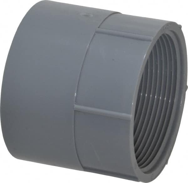 Thomas & Betts - 2" Trade, PVC Threaded Rigid Conduit Female Adapter - Insulated - Makers Industrial Supply