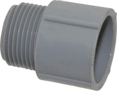 Thomas & Betts - 3/4" Trade, PVC Threaded Rigid Conduit Male Adapter - Insulated - Makers Industrial Supply