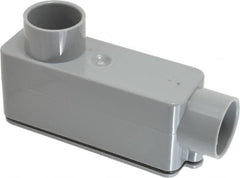 Thomas & Betts - LB Body, 1" Trade, IMC, Rigid PVC Conduit Body - Oval, 6-9/32" OAL, 12 cc Capacity - Makers Industrial Supply