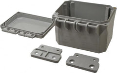 Thomas & Betts - Polycarbonate Standard Enclosure Hinge Flat Cover - NEMA 1, 2, 3, 4, 12, 3S, 3SX, 3X, 4X, x x - Makers Industrial Supply