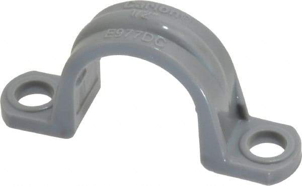 Thomas & Betts - 1/2 Pipe, PVC, Pipe or Conduit Strap - 2 Mounting Holes - Makers Industrial Supply