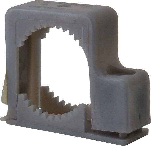 Thomas & Betts - 1" Pipe, PVC," Pipe or Conduit Snap Strap - 1 Mounting Hole - Makers Industrial Supply