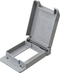 Thomas & Betts - Electrical Outlet Box Polycarbonate GFCI Receptacle Cover - Makers Industrial Supply